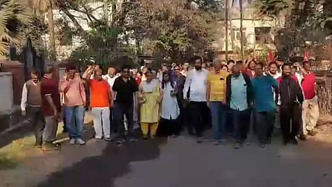 walk held to protest delay in govind pansare case probe kolhapur news sml80