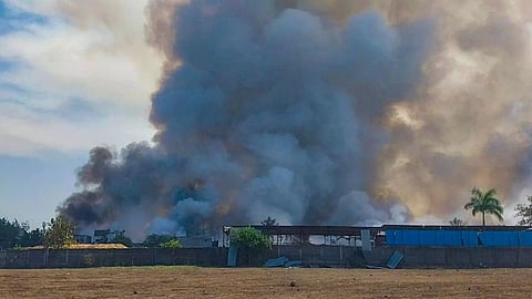 Fire Crackers Factory Blast 