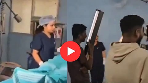 Pre Wedding-Photoshoot In Operation Theatre