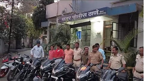 Police Arrested Motorcycle Theft