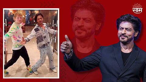 Shah Rukh Khan And Ed Sheeran