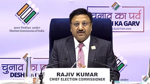 Chief Election Commissioner Rajiv Kumar Explained That The Election Will Be Held in Seven Phases
