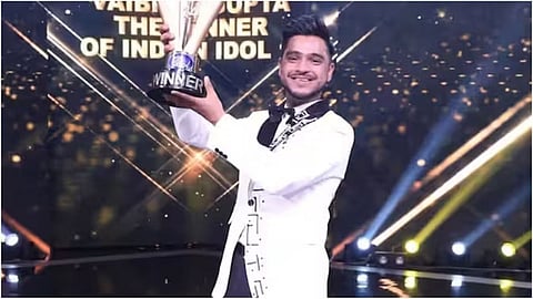 Vaibhav Gupta Won Indian Idol 14 Trophy