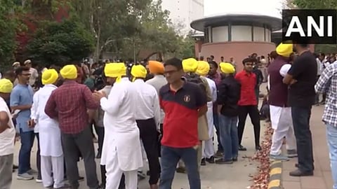 AAP Protest