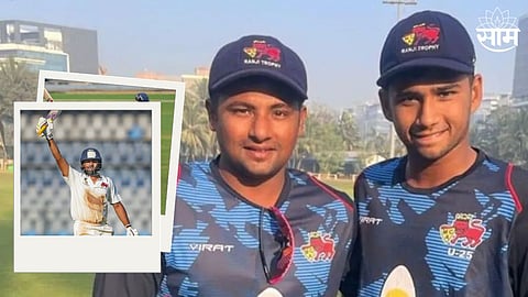 sarfaraz khan advice helped musheer khan to score century in ranji trophy final amd2000