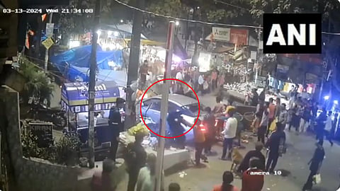 Delhi Car Accident Video