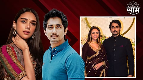 Aditi Rao Hydariने बॉयफ्रेंड सिद्धार्थसोबत गुपचूप केलं लग्न, तेलंगणातील मंदिरात घेतले सात फेरे 