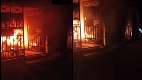 Delhi Shahdara Area Building Fire
