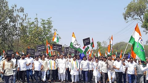 Sangli Congress Morcha News: