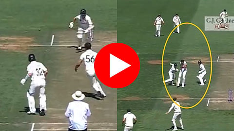 nz vs aus 1st test kane williamson is run out in test cricket for first time in 12 years watch video 