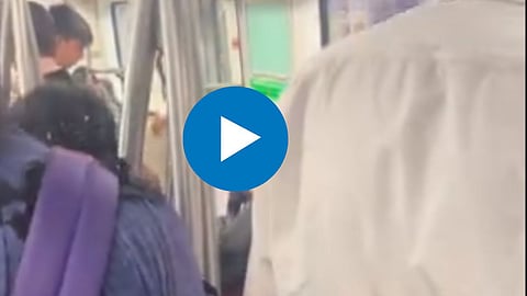 Delhi Metro Viral Video 