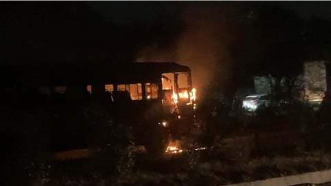 Nashik Bus Fire
