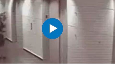 Lift Accident Viral Video