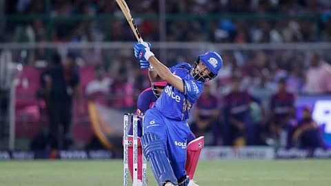 IPl 2024 RR vs MI: वढेरा-तिलकने सावरला MIचा डाव;राजस्थानसमोर १८० धावांचे आव्हान 