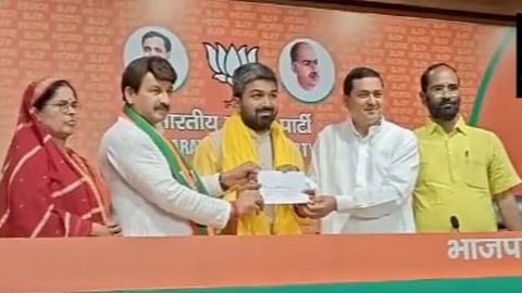 Manish Kashyap Join BJP