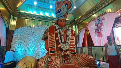 hanuman jayanti utsav sohala in anjaneri nashik 