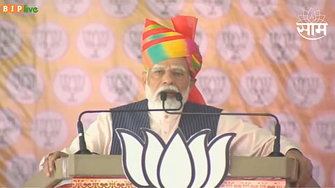 खुद्द बाबासाहेब आले तरी संविधान संपू  शकत नाहीत, पंतप्रधान मोदींची काँग्रेसवर टीका 