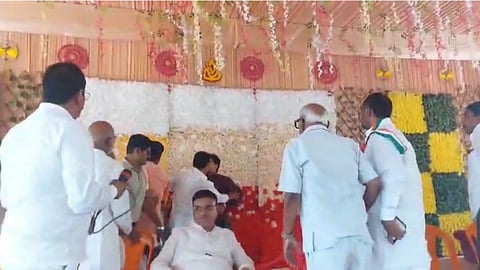 Karni sena: मालेगावातील करणी सेनेच्या चिंतन सभेत भाजप कार्यकर्त्यांचा राडा; व्हिडिओ आला समोर 