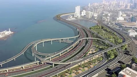 Coastal Road Connect To Sea Link