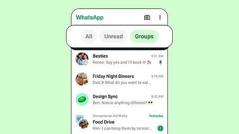 WhatsApp Chat filter Features 