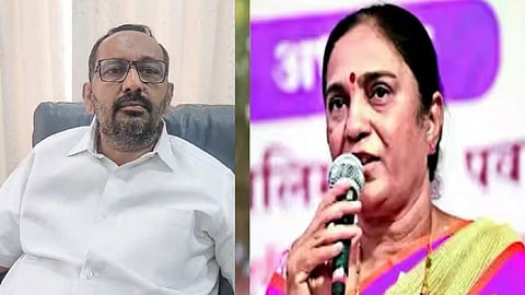 shamkant saner supports shobha bachhav in dhule lok sabha election 2024