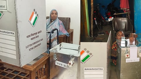 165 voters cast their vote in gadchiroli chimur lok sabha election 2024