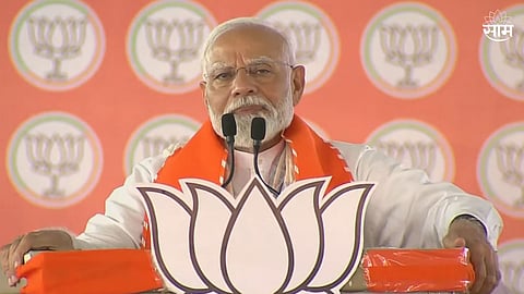 काँग्रेस आणि इंडिया आघाडीची विचारसरणी विकास विरोधी, वर्ध्यात PM मोदींचा हल्लाबोल