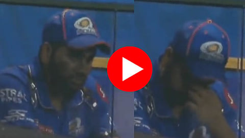 Rohit Sharma Viral Video: मुंबईच्या विजयानंतर रोहित रडला? ड्रेसिंग रुममधला तो व्हिडिओ व्हायरल
