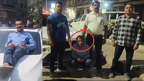 धक्कादायक! धावत्या कारवर बसून तरुणाची स्टंटबाजी, अल्पवयीन मुलगा चालवता होता गाडी; पोलिसांकडून कारवाई 