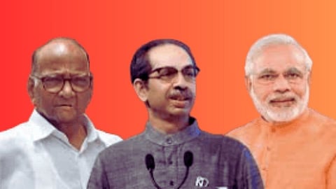 शरद पवार, उद्धव ठाकरे अन् PM मोदींची सभा 