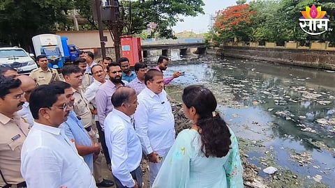 mla vishwanath bhoir unhappy on drainage cleanliness drive in kalyan 