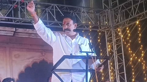 ranjitsinh naik nimbalkar warns mohite patil faction in dhaigaon madha lok sabha election