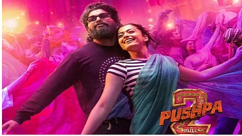 Pushpa 2 Song: 'पुष्पा 2' चित्रपटातील 'अंगारो' गाणं रिलीज; पुष्पा आणि श्रीवल्लीच्या हटके डान्सने वेधलं लक्ष