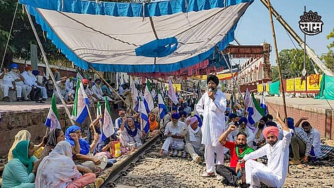 पंजाबमध्ये शेतकऱ्यांचे रेल रोको आंदोलन, 3 दिवस 46 गाड्या रद्द; 100 मार्ग बदलले