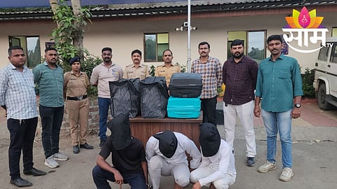 pelhar police arrests 4 near vasai 