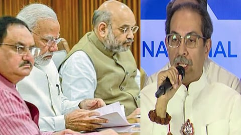 भाजप आरएसएसवर बंदी आणेल; उद्धव ठाकरेंचा सत्ताधाऱ्यांवर बाण