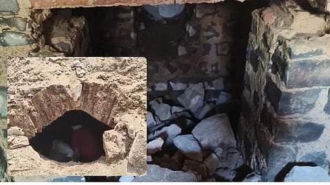 Akola News: मंदिरासाठी खोदकाम करताना जमिनीत आढळली २०० वर्षांपेक्षा जुनी इमारत; भिंतींवर होता 'राम' नामाचा उल्लेख 