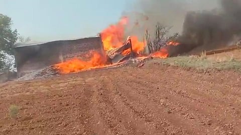 Wardha Fire