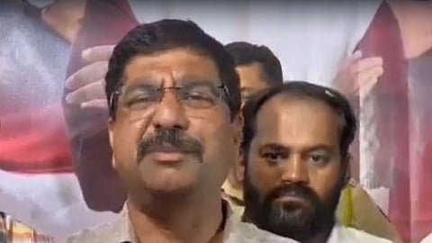 nilesh sambre criticizes kapil patil balya mama and sharad pawar bhiwandi lok sabha election 2024 