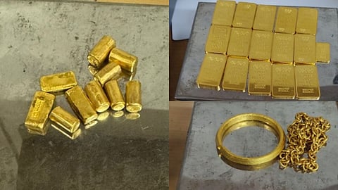 Gold Seized At Mumbai Airport