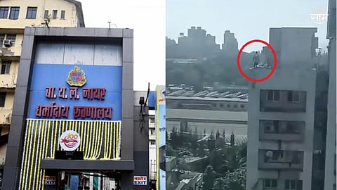नायर रुग्णालयाच्या पंधराव्या मजल्यावरून उडी मारून कर्मचाऱ्याची आत्महत्या, धक्कादायक VIDEO आला समोर