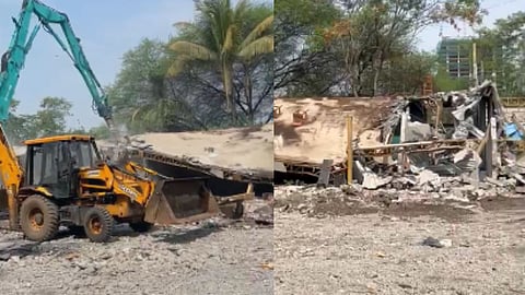 Pune Porsche Accident: हिट ॲंड रन प्रकरणानंतर पुणे महापालिका अ‍ॅक्शन मोडवर; बेकायदेशीर पबवर बुलडोझर फिरवला