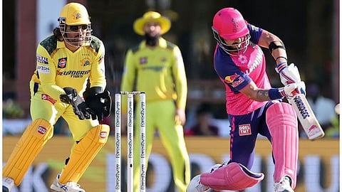 CSK vs RR, IPL 2024: राजस्थानकडून रियान पराग एकटाच लढला! CSK ला जिंकण्यासाठी १४२ धावांची गरज
