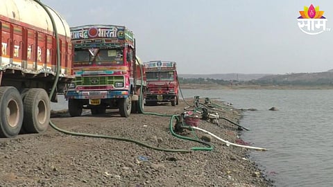 Beed Drought : बीड जिल्ह्यात दुष्काळाचे तीव्र चटके; 399 टँकरद्वारे पाणीपुरवठा सुरू