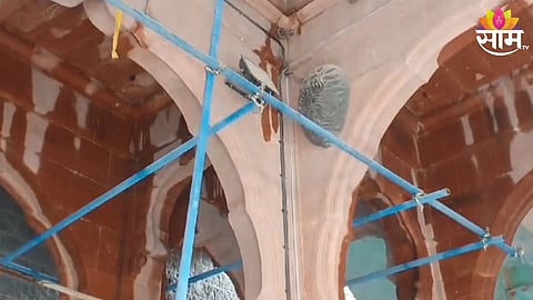 water leakeage in pandharpur vitthal rukmini mandir 