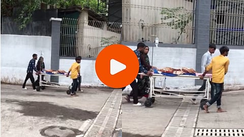 Sassoon Hospital: रुग्णाला स्ट्रेचरवरून घेऊन जाण्याची कुटुंबीयांवर वेळ, ससून रुग्णालयातील धक्कादायक VIDEO समोर