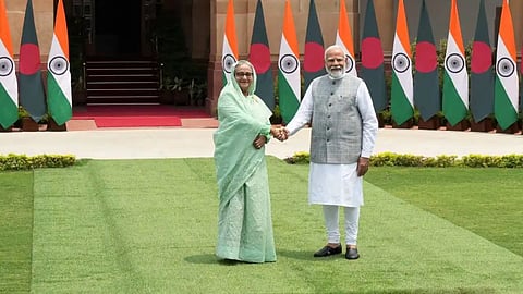 India-Bangladesh: भारत आणि बांगलादेशात मोठे करार; व्यापार, सागरी सीमा सुरक्षेसह विविध क्षेत्रात होणार भागीदारी 