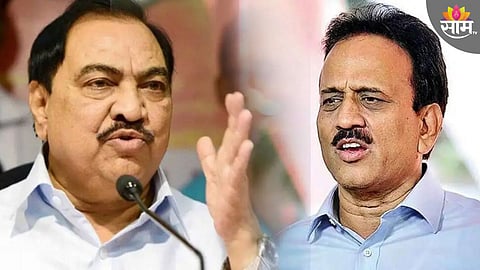 eknath khadse and girish mahajan news 
