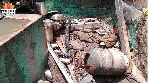 Kasba Peth Cylinder Blast: कसबा पेठमध्ये गॅस सिलेंडरचा स्फोट; संसारोपयोगी साहित्याचे नुकसान, सुदैवाने जीवितहानी टळली