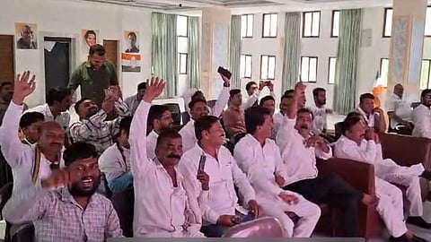 lok sabha nivadnuk nikal 2024 congress karyakarta happy in dhule kolhapur amravati nanded 